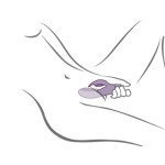 ROCKS-OFF - GLO-GIRL LILA RABBIT VIBRATOR